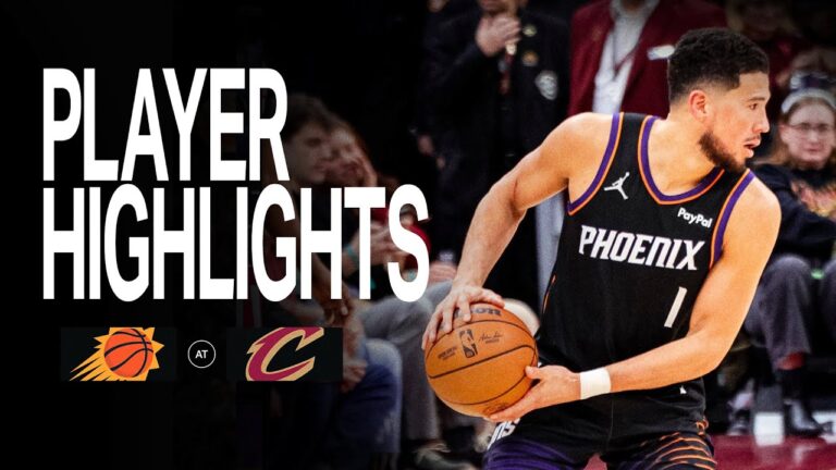 Devin Booker Scores 32 Points in Phoenix Suns Game Against Cleveland Cavilers 12-31-25