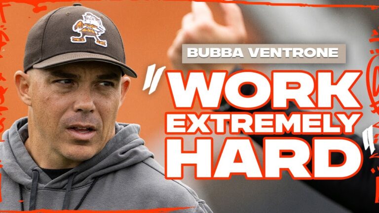 Bubba Ventrone Press Conference: Work extremely hard
