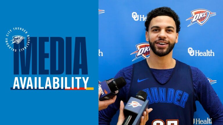 Shootaround Media One on One with Ajay Mitchell January 7, 2026 OKC Thunder