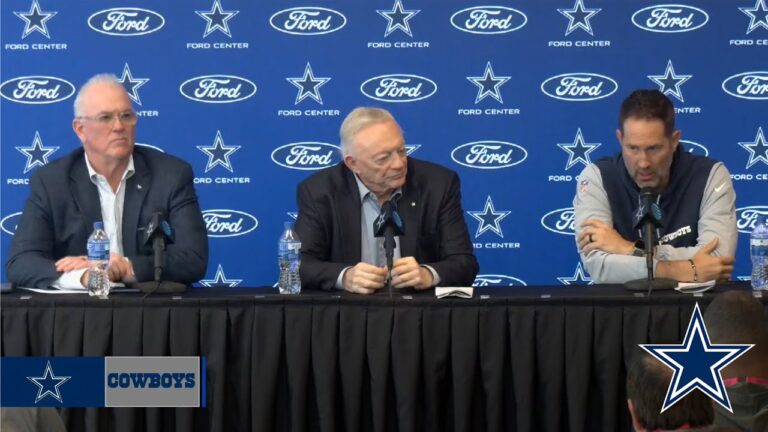 Cowboys End of Season Press Conference Dallas Cowboys 2026