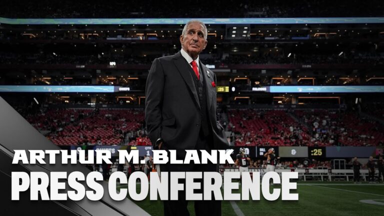 Owner & Chairman Arthur M. Blank end of season press conference Atlanta Falcons LIVE