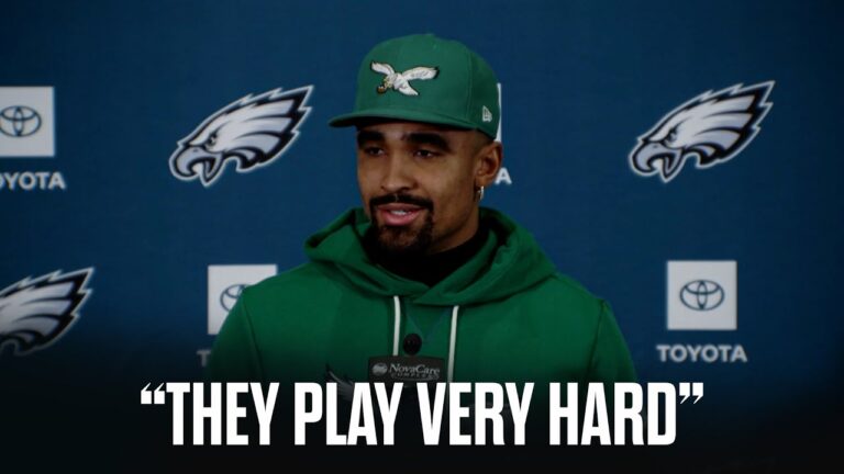 Jalen Hurts On Facing San Francisco 49ers