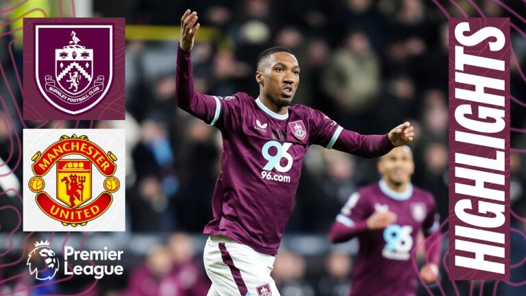 Anthony Strike Levels For Point Against The Reds HIGHLIGHTS Burnley 2 – 2 Manchester United