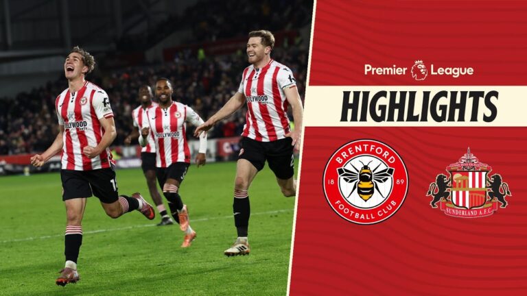 Thiago and Yarmoliuk on target Brentford 3-0 Sunderland Premier League Highlights