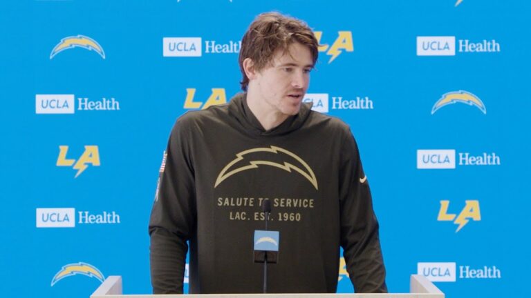 Justin Herbert On Drake Maye & Patriots LA Chargers
