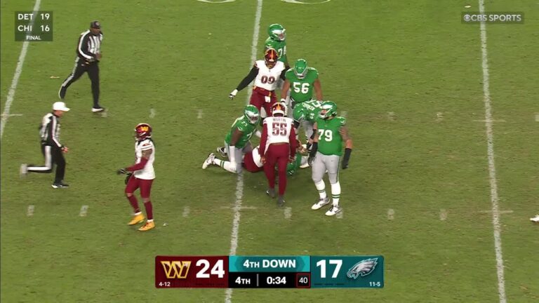 Commanders’ Top Plays vs. Eagles in 2025 Season Finale Victory NFL Week 18