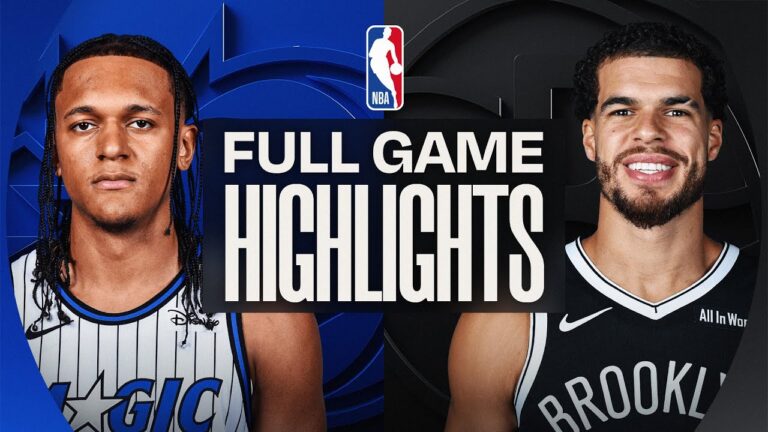 MAGIC at NETS FULL GAME HIGHLIGHTS January 7, 2026