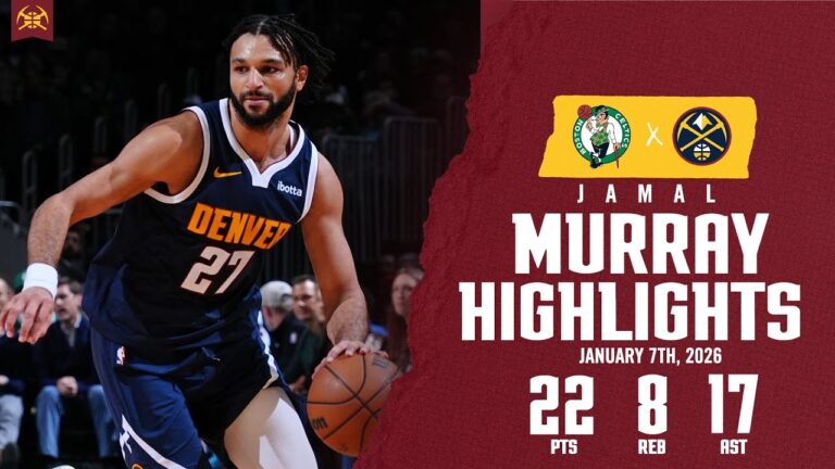 Jamal Murray CAREER-HIGH Assists Highlights vs. BOS