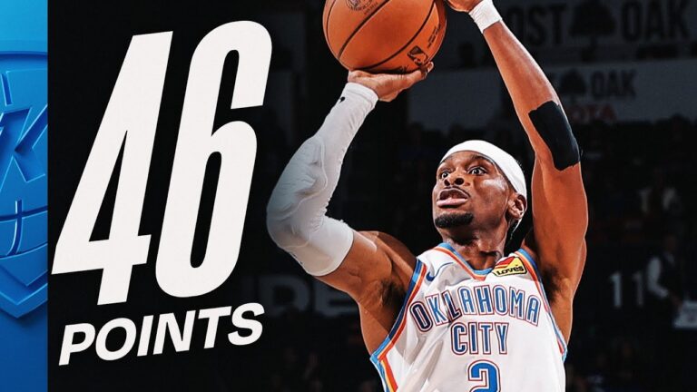 SGA COULD NOT BE STOPPED With 46 PTS vs Jazz January 7, 2026