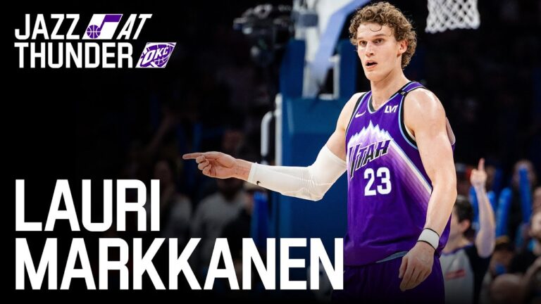 The FINNISHER drops 29 in OKC UTAH JAZZ
