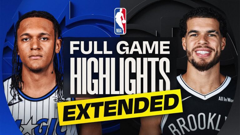 EXTENDED: MAGIC at NETS FULL GAME HIGHLIGHTS January 7, 2026