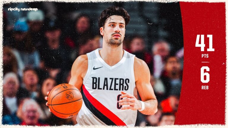 Deni Avdija Erupts For SEASON-HIGH 41 Points Against Houston Rockets