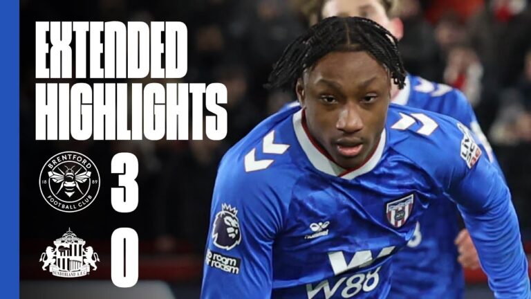 Extended Premier League Highlights Brentford FC 3 – 0 Sunderland AFC