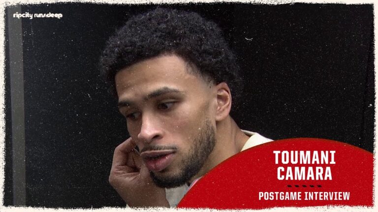 Toumani Camara Postgame Media Availability vs Houston Rockets January 7th, 2025