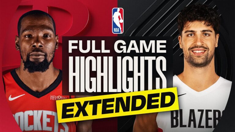EXTENDED: ROCKETS at TRAIL BLAZERS FULL GAME HIGHLIGHTS January 7, 2026