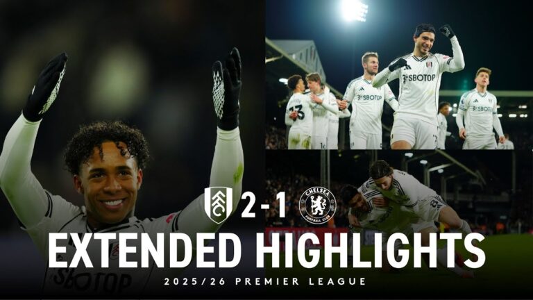 EXTENDED HIGHLIGHTS Fulham 2-1 Chelsea The Welsh Wizard Strikes Again
