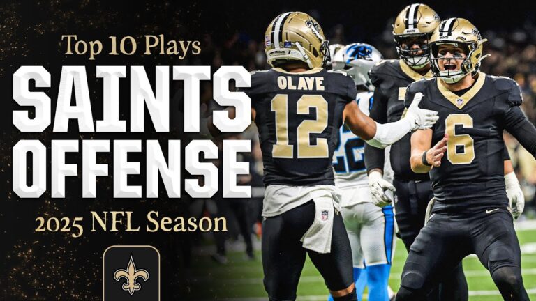2025 Top 10 Plays Saints Offense