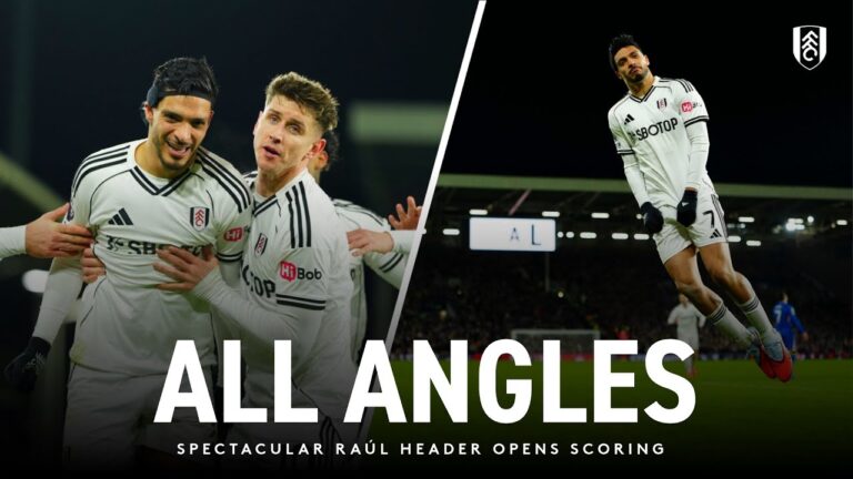 ALL ANGLES Raúl Sublime Header Perfect run, even better header