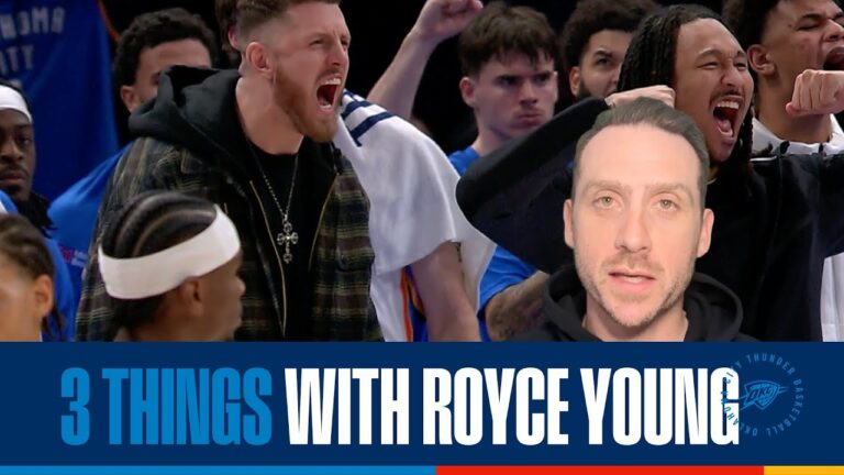 3 Things with Royce Young OKC Thunder vs Utah Jazz January 8, 2026