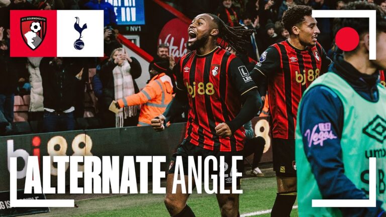 Evanilson header, Kroupi finish and Semenyo peach all captured from pitchside views Alt Angle