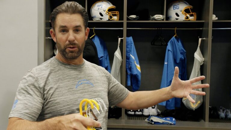 Everything It Takes To Set Up An NFL Locker Room