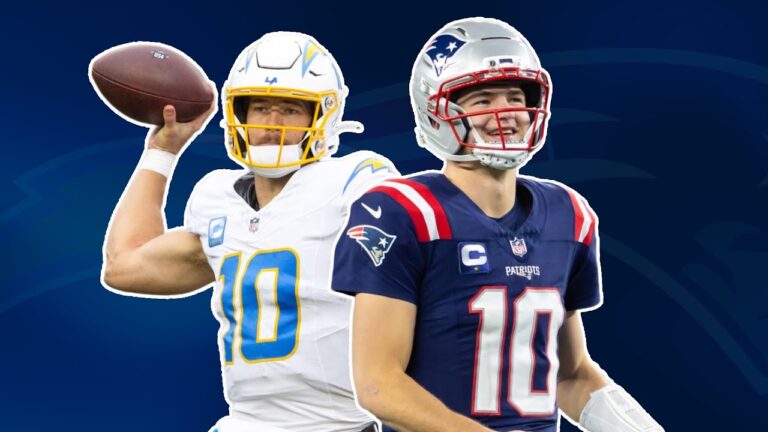 Previewing Drake Maye & the Patriots vs. Justin Herbert & the Chargers in the Wild Card Round
