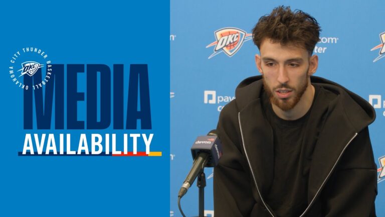 Chet Holmgren on OKCs comeback Postgame Media January 7, 2026