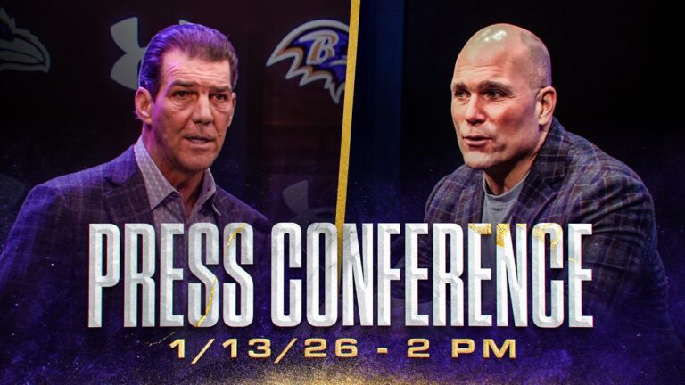 Steve Bisciotti and Eric DeCosta Press Conference Baltimore Ravens
