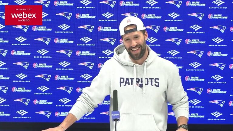 Jeremy Springer: Im Focused on Doing the Best I Can Today. Patriots Press Conference