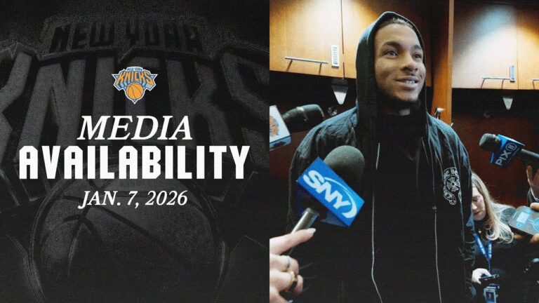 Coach Brown, Jalen Brunson, Karl-Anthony Towns, & Deuce McBride Postgame Media January 7, 2026