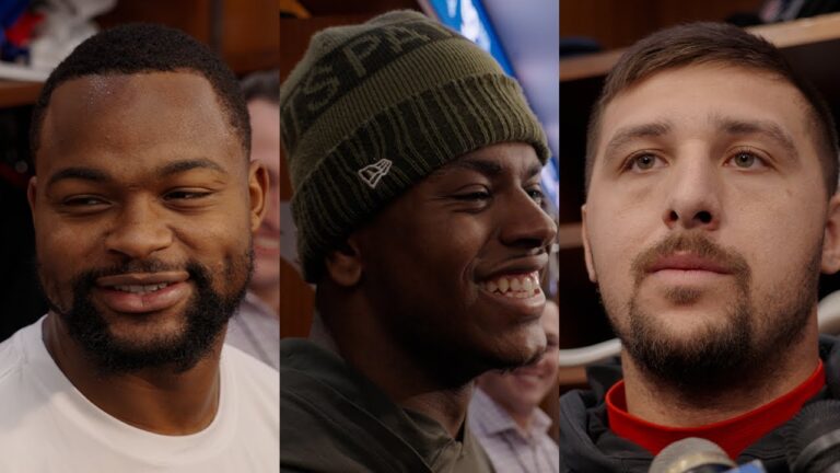 Kayshon Boutte, Jaylinn Hawkins, & Austin Hooper Address the Media Patriots Press Conference