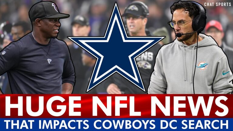 HUGE NFL News That Impacts The Cowboys Defensive Coordinator Search