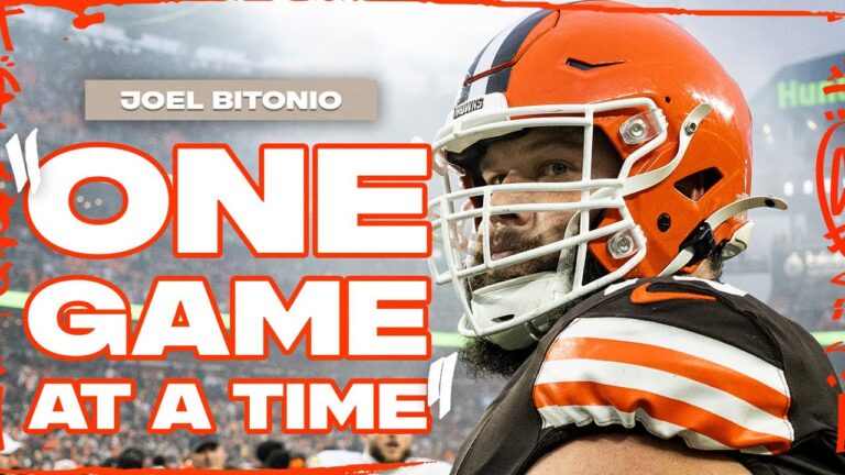 Joel Bitonio Press Conference: One game at a time