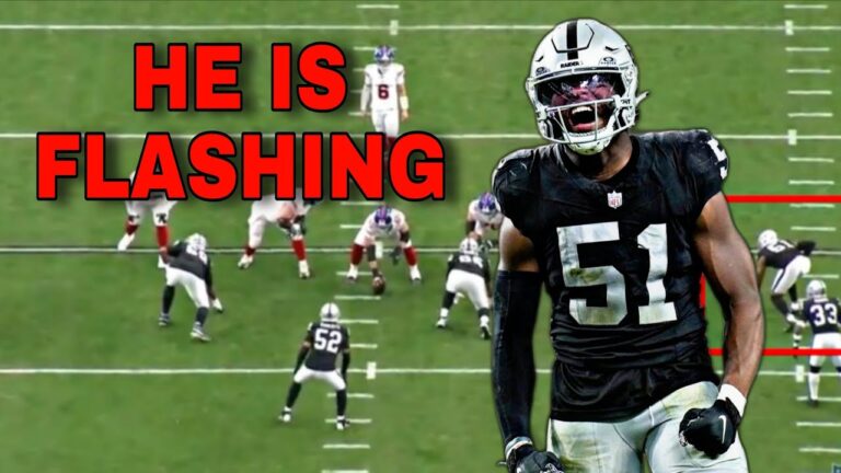 Why Raiders Malcolm Koonce LOOKED DIFFERENT vs the Giants