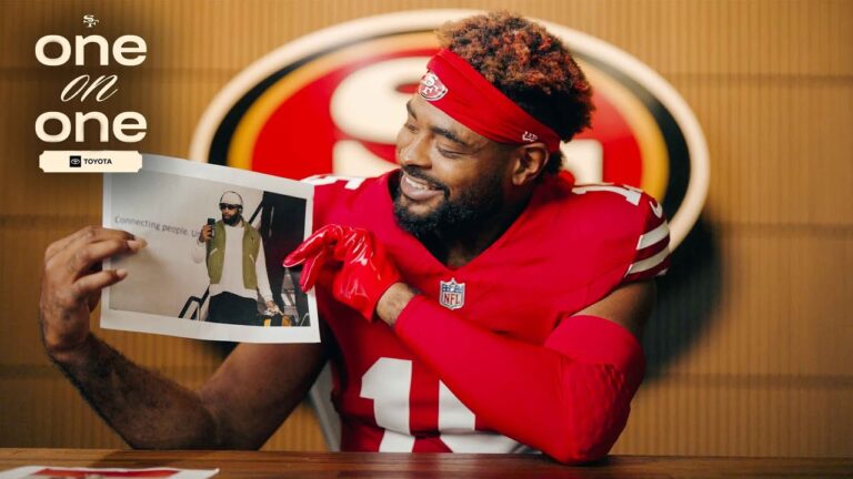 1-on-1: Jauan Jennings Blind Ranks 49ers Teammates Drip