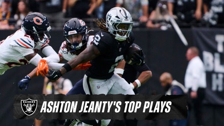 Ashton Jeanty’s Best Plays From Rookie Season Full Highlights Raiders
