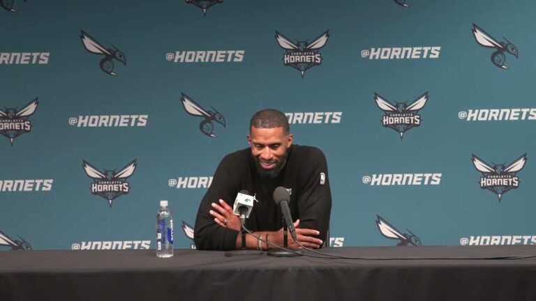 Hornets vs Pacers: Coach Charles Lee Postgame Media Availability 1 8 2026
