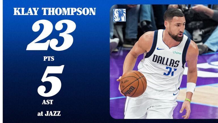 Klay Thompson (23 POINTS) at Utah Jazz January 8, 2026