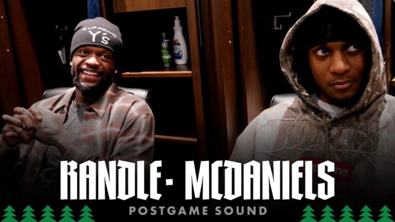 It’s All About Trusting Your Teammates. Julius Randle & Jaden Mcdaniels Postgame Sound 1.8.26