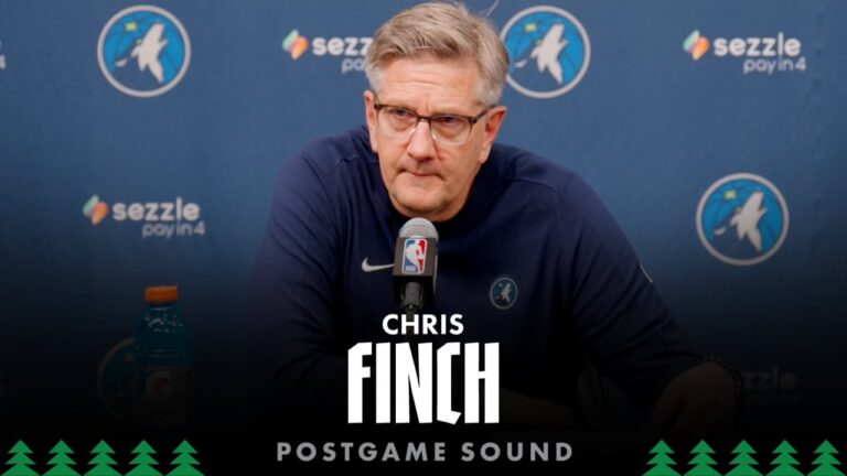I’m Proud Of These Guys, They’ve Figured Team Basketball. Chris Finch Postgame Sound 1.8.26