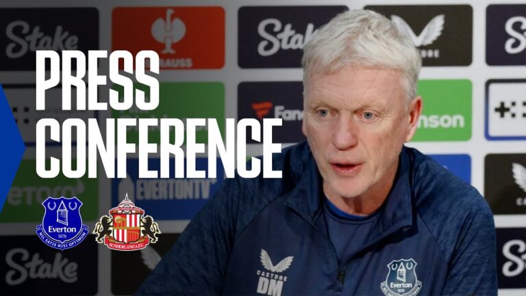 EVERTON v SUNDERLAND David Moyes’ FA Cup press conference