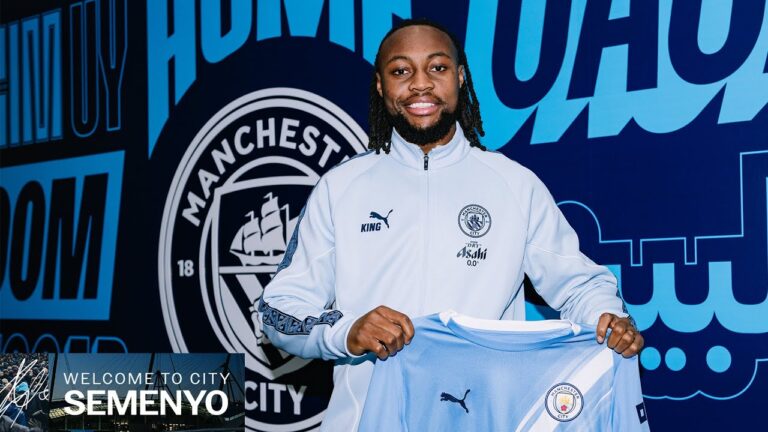 I’m Powerful, Strong, Clinical Antoine Semenyo First Interview Welcome to Manchester City
