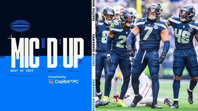 Best Mic’d Up Moments From The Seahawks’ 2025 Regular Season Seattle Seahawks