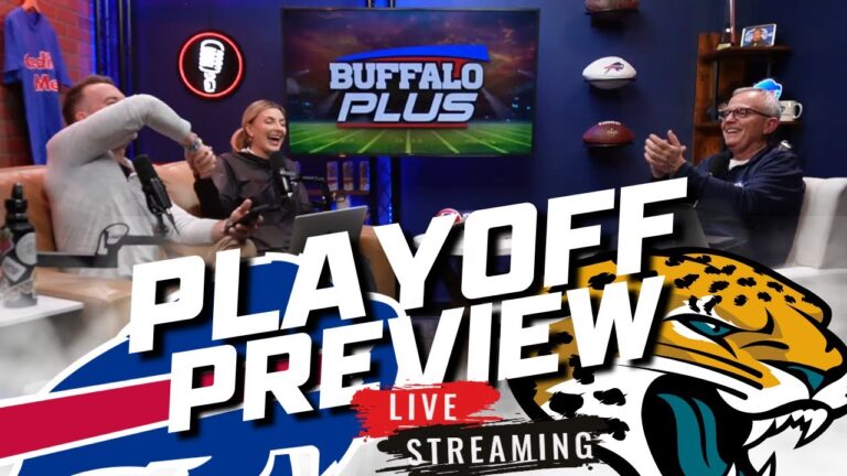 BILLS vs JAGUARS playoff PREVIEW: Buffalo Plus LIVE answering YOUR QUESTIONS