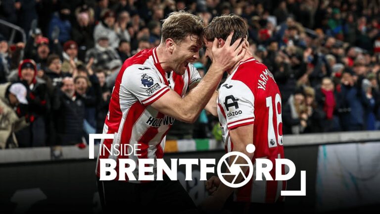 Pitchside for YARMOLIUK’S FIRST BRENTFORD GOAL! Inside Brentford Sunderland (H)