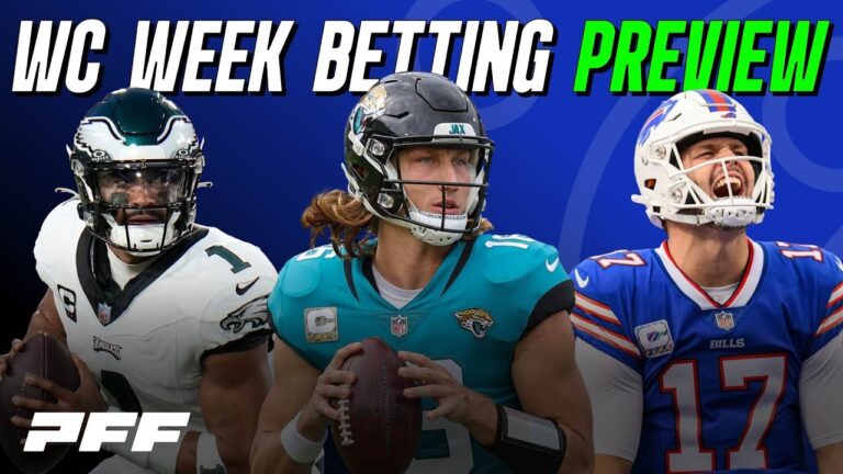 2026 Wild Card Weekend Betting Preview PFF NFL Show