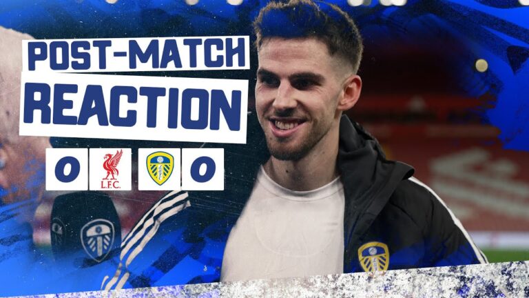 It was a tough game Anton Stach Liverpool 0-0 Leeds United