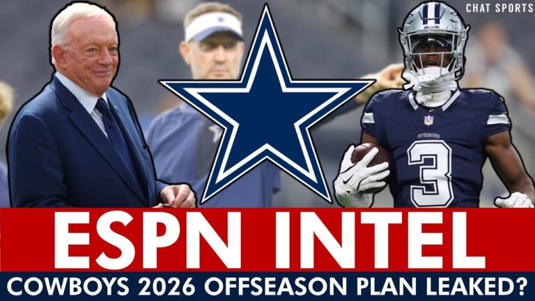 Cowboys Offseason Intel LEAKED By ESPN SPENDING To Fix Defense, Draft Targets, George Pickens Tag?