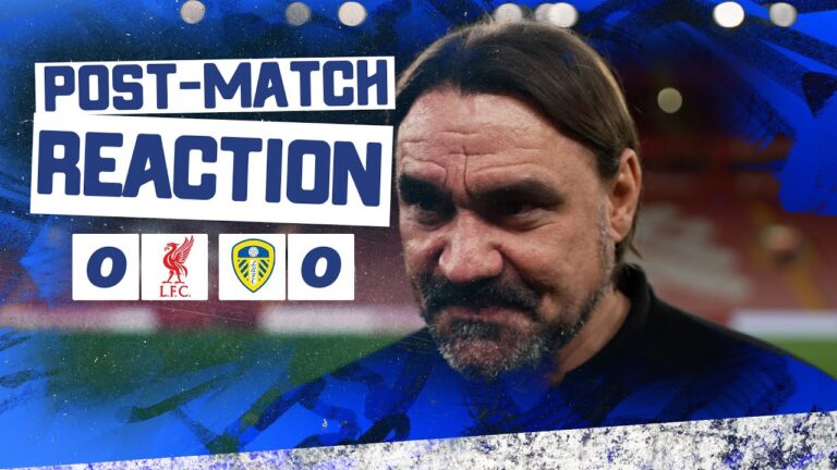A good start to the year Daniel Farke reaction Liverpool 0-0 Leeds United