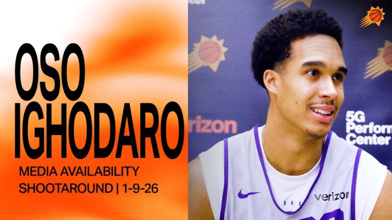 Oso Ighodaro Shootaround Media Availability Phoenix Suns 1-9-26